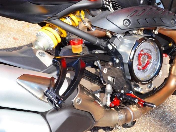 PPM1201 - DUCABIKE Ducati Monster 821/1200 Passenger Rearset – Accessories in the Motoraider Motorcycle Aftermarket Accessories and Parts Online Shop