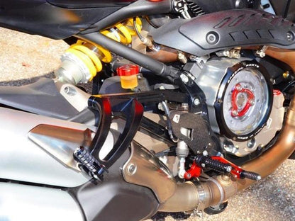 PPM1201 - DUCABIKE Ducati Monster 821/1200 Passenger Rearset – Accessories in the Motoraider Motorcycle Aftermarket Accessories and Parts Online Shop