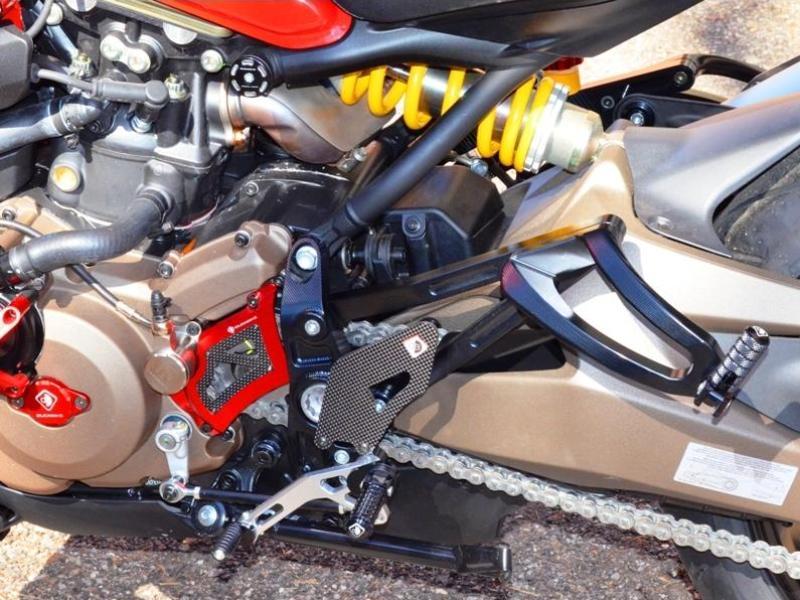 PPM1201 - DUCABIKE Ducati Monster 821/1200 Passenger Rearset – Accessories in the Motoraider Motorcycle Aftermarket Accessories and Parts Online Shop