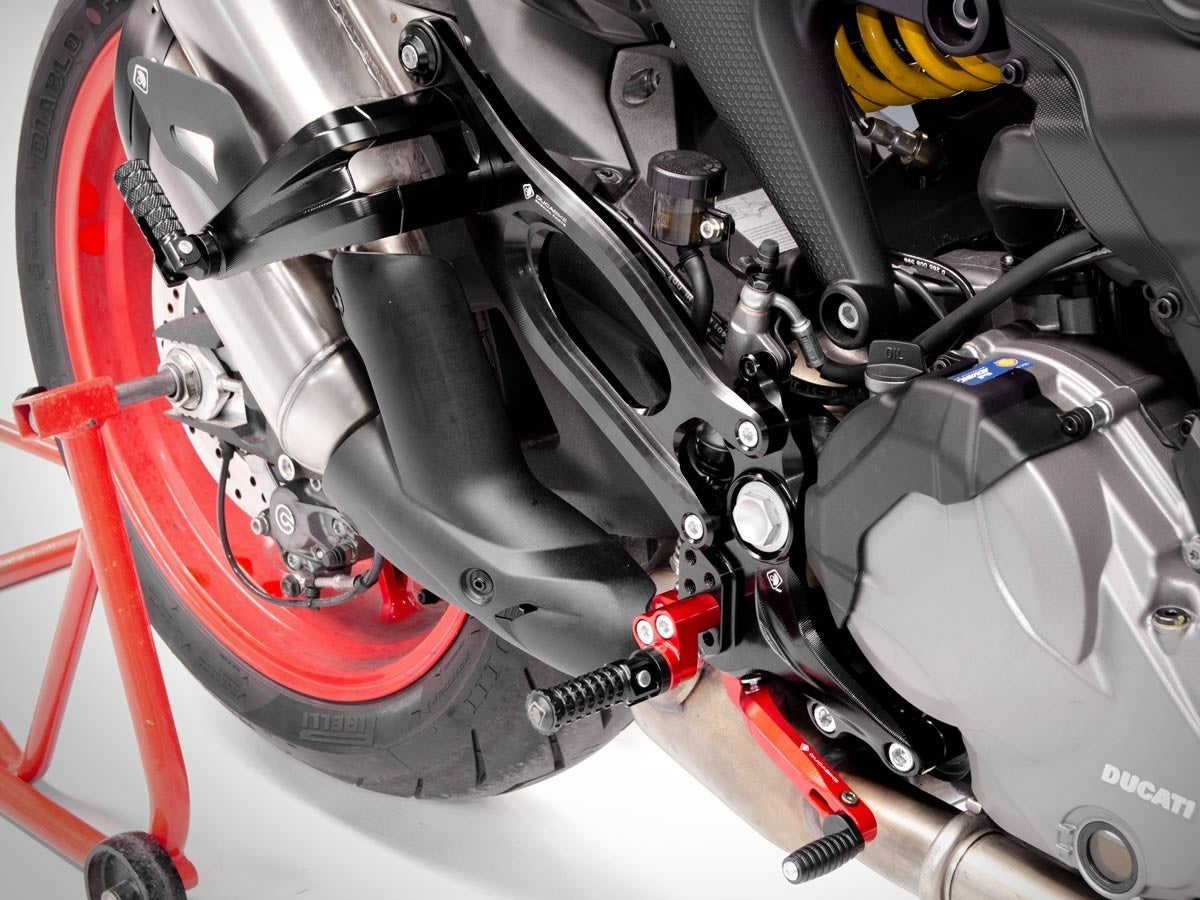 PPM93701D - DBK Ducati Monster 937 / 937 SP / 30° Anniversario (2021+) Passenger Footpeg Kit – Accessories in the Motoraider Motorcycle Aftermarket Accessories and Parts Online Shop