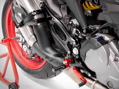 PPM93701D - DBK Ducati Monster 937 / 937 SP / 30° Anniversario (2021+) Passenger Footpeg Kit – Accessories in the Motoraider Motorcycle Aftermarket Accessories and Parts Online Shop