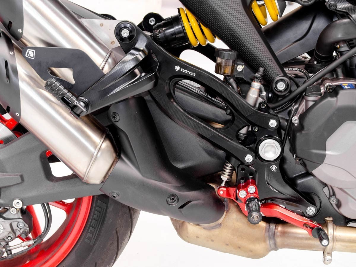 PPM93701D - DBK Ducati Monster 937 / 937 SP / 30° Anniversario (2021+) Passenger Footpeg Kit – Accessories in the Motoraider Motorcycle Aftermarket Accessories and Parts Online Shop