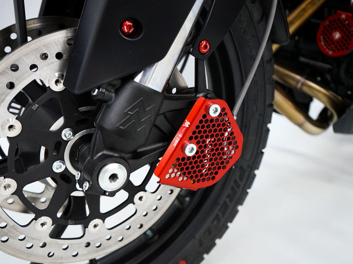PPMM01 - DBK Moto Morini Seiemezzo SCR / STR / X-Cape 650 (2021+) Brake System Protection Kit (front) – Accessories in the Motoraider Motorcycle Aftermarket Accessories and Parts Online Shop