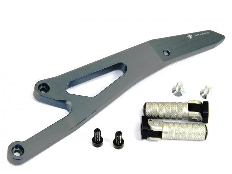 PPNHM01 - DUCABIKE Ducati Hypermotard 939/821 Passenger Rearset – Accessories in the Motoraider Motorcycle Aftermarket Accessories and Parts Online Shop