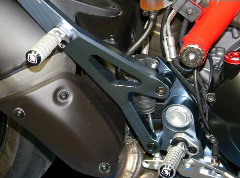 PPNHM01 - DUCABIKE Ducati Hypermotard 939/821 Passenger Rearset – Accessories in the Motoraider Motorcycle Aftermarket Accessories and Parts Online Shop