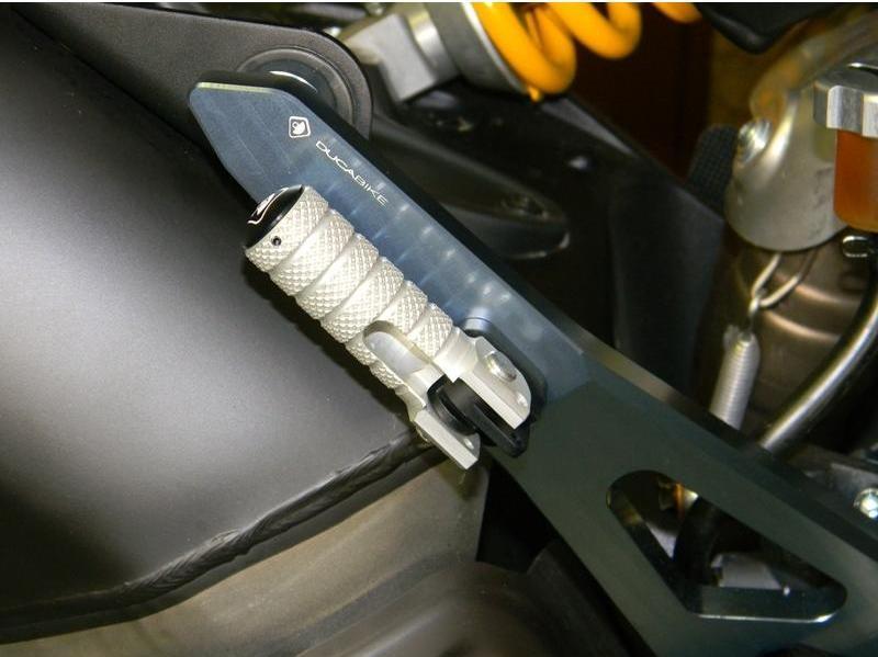 PPNHM01 - DUCABIKE Ducati Hypermotard 939/821 Passenger Rearset – Accessories in the Motoraider Motorcycle Aftermarket Accessories and Parts Online Shop