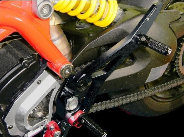 PPNHM01 - DUCABIKE Ducati Hypermotard 939/821 Passenger Rearset – Accessories in the Motoraider Motorcycle Aftermarket Accessories and Parts Online Shop