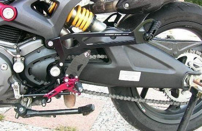 PPNM01 - DUCABIKE Ducati Monster Passenger Rearset – Accessories in the Motoraider Motorcycle Aftermarket Accessories and Parts Online Shop