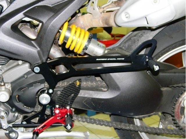 PPNM01 - DUCABIKE Ducati Monster Passenger Rearset – Accessories in the Motoraider Motorcycle Aftermarket Accessories and Parts Online Shop