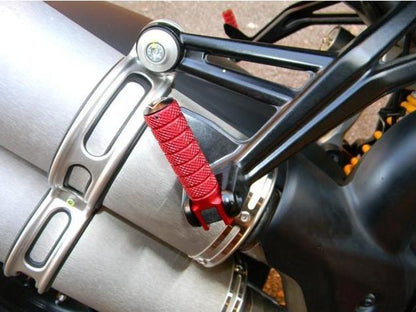 PPSF01 - DUCABIKE Ducati Folding Footpegs (passenger) – Accessories in the Motoraider Motorcycle Aftermarket Accessories and Parts Online Shop