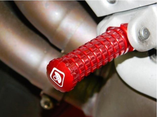 PPSF02 - DUCABIKE Ducati Folding Footpegs (passenger) – Accessories in the Motoraider Motorcycle Aftermarket Accessories and Parts Online Shop