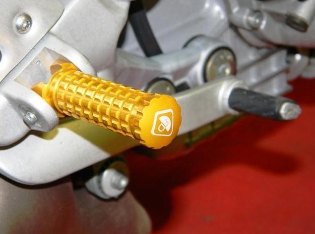 PPSF02 - DUCABIKE Ducati Folding Footpegs (passenger) – Accessories in the Motoraider Motorcycle Aftermarket Accessories and Parts Online Shop
