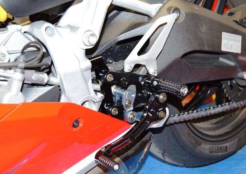 PR119903 - DUCABIKE Ducati Panigale V2 (12/24) Adjustable Rearset – Accessories in the Motoraider Motorcycle Aftermarket Accessories and Parts Online Shop