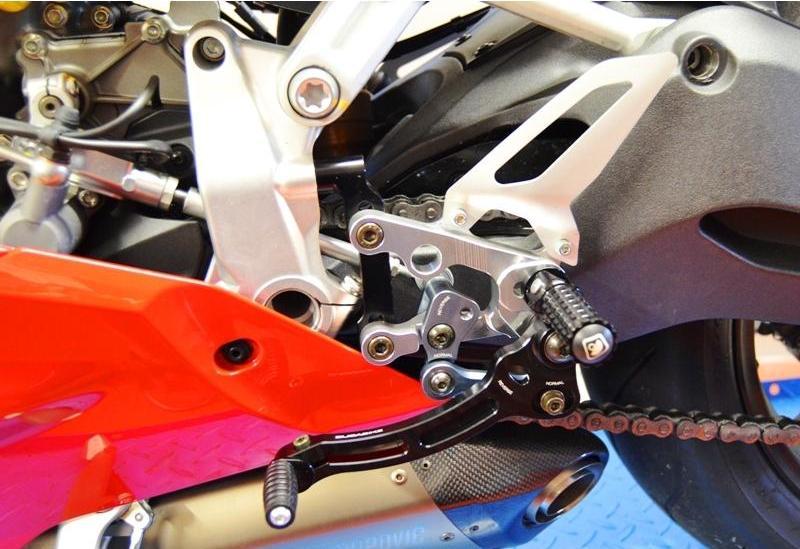 PR119903 - DUCABIKE Ducati Panigale V2 (12/24) Adjustable Rearset – Accessories in the Motoraider Motorcycle Aftermarket Accessories and Parts Online Shop