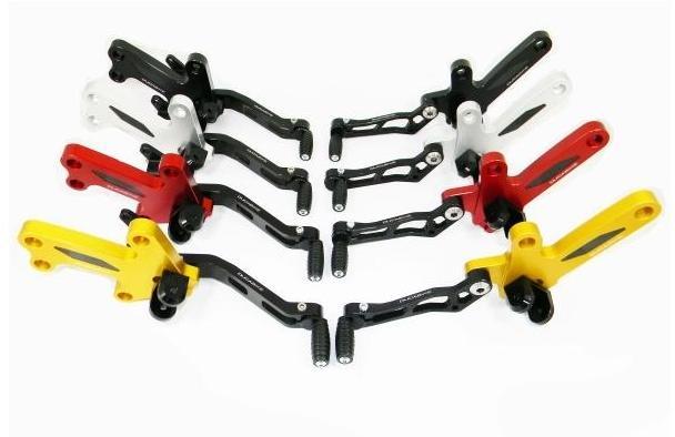 PRDV01 - DUCABIKE Ducati Diavel 1200 (10/18) Adjustable Rearset – Accessories in the Motoraider Motorcycle Aftermarket Accessories and Parts Online Shop