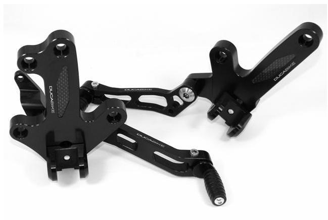 PRDV01 - DUCABIKE Ducati Diavel 1200 (10/18) Adjustable Rearset – Accessories in the Motoraider Motorcycle Aftermarket Accessories and Parts Online Shop