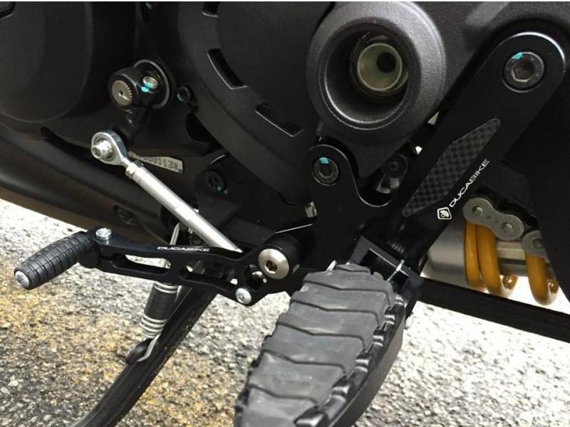 PRDV01 - DUCABIKE Ducati Diavel 1200 (10/18) Adjustable Rearset – Accessories in the Motoraider Motorcycle Aftermarket Accessories and Parts Online Shop