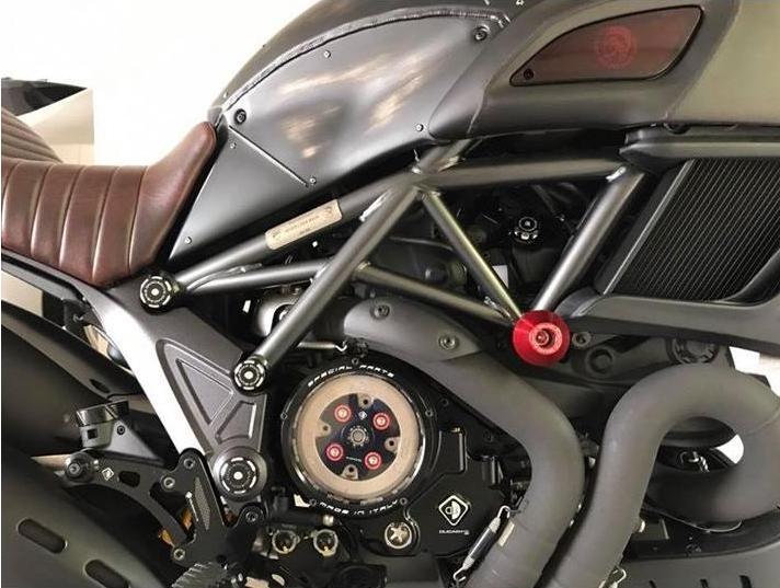 PRDV01 - DUCABIKE Ducati Diavel 1200 (10/18) Adjustable Rearset – Accessories in the Motoraider Motorcycle Aftermarket Accessories and Parts Online Shop