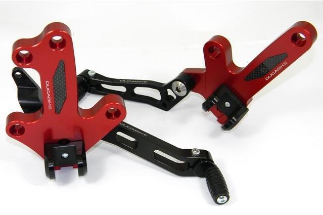 PRDV01 - DUCABIKE Ducati Diavel 1200 (10/18) Adjustable Rearset – Accessories in the Motoraider Motorcycle Aftermarket Accessories and Parts Online Shop