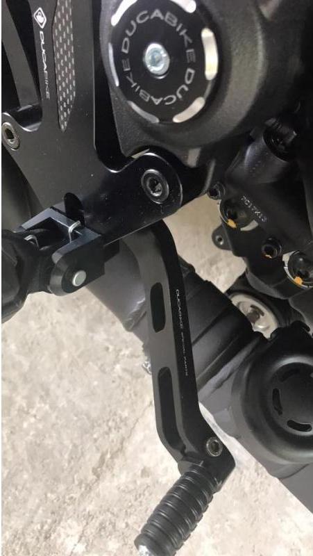 PRDV01 - DUCABIKE Ducati Diavel 1200 (10/18) Adjustable Rearset – Accessories in the Motoraider Motorcycle Aftermarket Accessories and Parts Online Shop