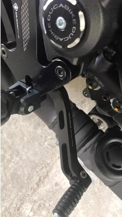 PRDV01 - DUCABIKE Ducati Diavel 1200 (10/18) Adjustable Rearset – Accessories in the Motoraider Motorcycle Aftermarket Accessories and Parts Online Shop