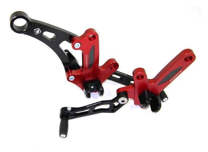 PRDV01 - DUCABIKE Ducati Diavel 1200 (10/18) Adjustable Rearset – Accessories in the Motoraider Motorcycle Aftermarket Accessories and Parts Online Shop