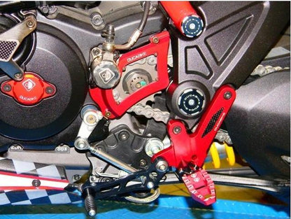 PRDV01 - DUCABIKE Ducati Diavel 1200 (10/18) Adjustable Rearset – Accessories in the Motoraider Motorcycle Aftermarket Accessories and Parts Online Shop