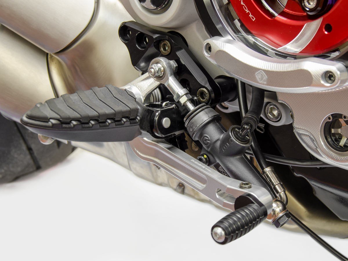 PRDV12601 - DUCABIKE Ducati Diavel 1260 (2019+) Adjustable Rearset – Accessories in the Motoraider Motorcycle Aftermarket Accessories and Parts Online Shop