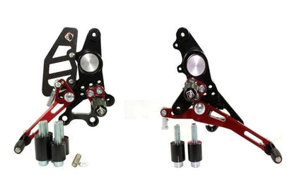 PRHM02 - DUCABIKE Ducati Multistrada / Hypermotard Adjustable Pilot Rearset – Accessories in the Motoraider Motorcycle Aftermarket Accessories and Parts Online Shop