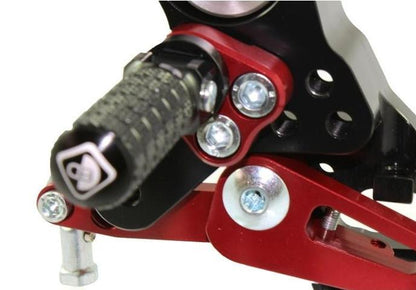 PRHM02 - DUCABIKE Ducati Multistrada / Hypermotard Adjustable Pilot Rearset – Accessories in the Motoraider Motorcycle Aftermarket Accessories and Parts Online Shop