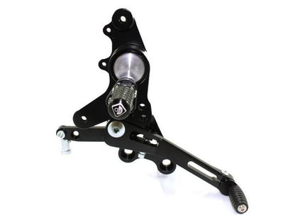 PRHM02 - DUCABIKE Ducati Multistrada / Hypermotard Adjustable Pilot Rearset – Accessories in the Motoraider Motorcycle Aftermarket Accessories and Parts Online Shop