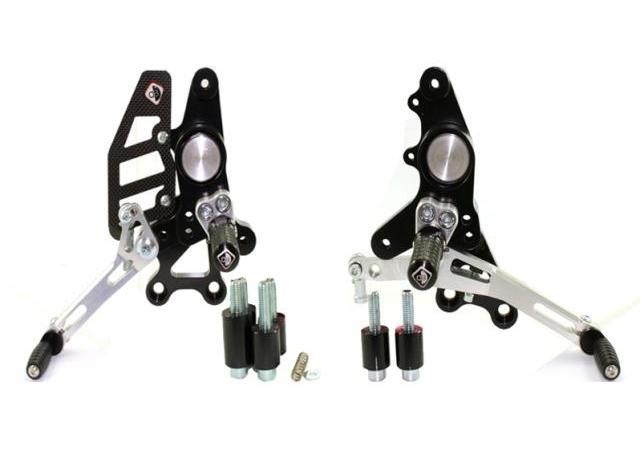 PRHM02 - DUCABIKE Ducati Multistrada / Hypermotard Adjustable Pilot Rearset – Accessories in the Motoraider Motorcycle Aftermarket Accessories and Parts Online Shop
