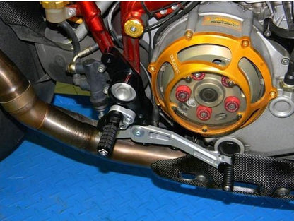 PRHM02 - DUCABIKE Ducati Multistrada / Hypermotard Adjustable Pilot Rearset – Accessories in the Motoraider Motorcycle Aftermarket Accessories and Parts Online Shop