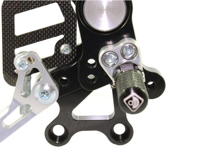 PRHM02 - DUCABIKE Ducati Multistrada / Hypermotard Adjustable Pilot Rearset – Accessories in the Motoraider Motorcycle Aftermarket Accessories and Parts Online Shop