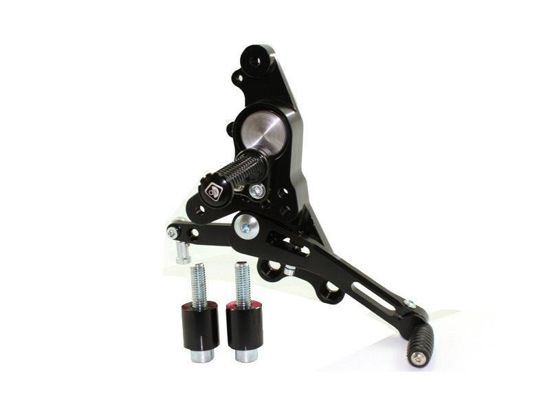 PRHME02 - DUCABIKE Ducati Multistrada / Hypermotard Adjustable Pilot Rearset – Accessories in the Motoraider Motorcycle Aftermarket Accessories and Parts Online Shop