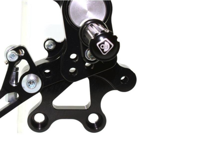 PRHME02 - DUCABIKE Ducati Multistrada / Hypermotard Adjustable Pilot Rearset – Accessories in the Motoraider Motorcycle Aftermarket Accessories and Parts Online Shop