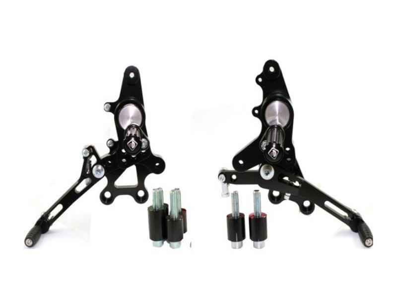 PRHME02 - DUCABIKE Ducati Multistrada / Hypermotard Adjustable Pilot Rearset – Accessories in the Motoraider Motorcycle Aftermarket Accessories and Parts Online Shop