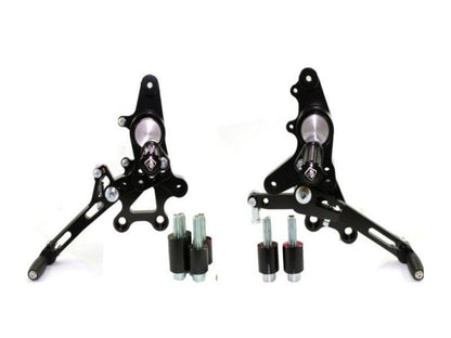 PRHME02 - DUCABIKE Ducati Multistrada / Hypermotard Adjustable Pilot Rearset – Accessories in the Motoraider Motorcycle Aftermarket Accessories and Parts Online Shop