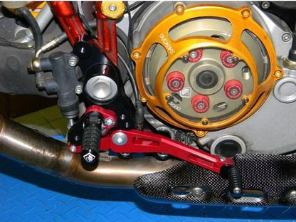 PRHM02 - DUCABIKE Ducati Multistrada / Hypermotard Adjustable Pilot Rearset – Accessories in the Motoraider Motorcycle Aftermarket Accessories and Parts Online Shop