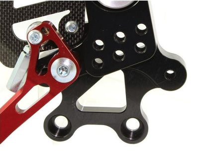 PRHM02 - DUCABIKE Ducati Multistrada / Hypermotard Adjustable Pilot Rearset – Accessories in the Motoraider Motorcycle Aftermarket Accessories and Parts Online Shop