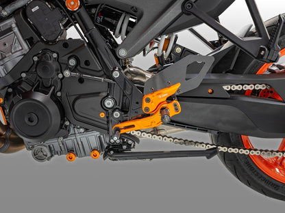 DBK DUCABIKE PRKTM01 KTM 990 DUKE (2024+) Adjustable Rearset (pilot) – Accessories in the Motoraider Motorcycle Aftermarket Accessories and Parts Online Shop