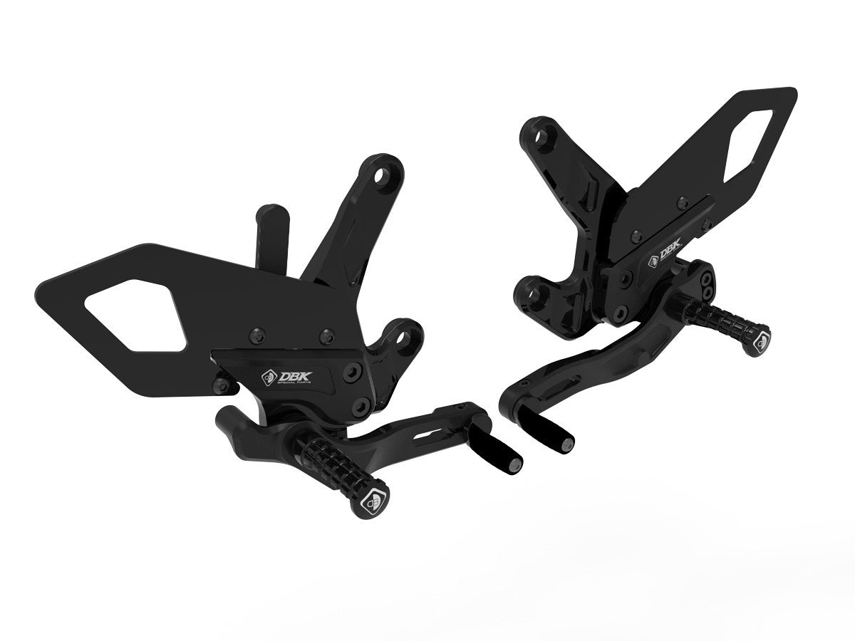 DBK DUCABIKE PRKTM01 KTM 990 DUKE (2024+) Adjustable Rearset (pilot) – Accessories in the Motoraider Motorcycle Aftermarket Accessories and Parts Online Shop