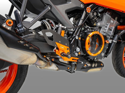 DBK DUCABIKE PRKTM01 KTM 990 DUKE (2024+) Adjustable Rearset (pilot) – Accessories in the Motoraider Motorcycle Aftermarket Accessories and Parts Online Shop