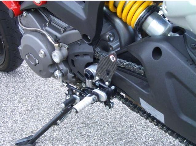 PRM01 - DUCABIKE Ducati Monster S2R/S4R Adjustable Pilot Rearset – Accessories in the Motoraider Motorcycle Aftermarket Accessories and Parts Online Shop