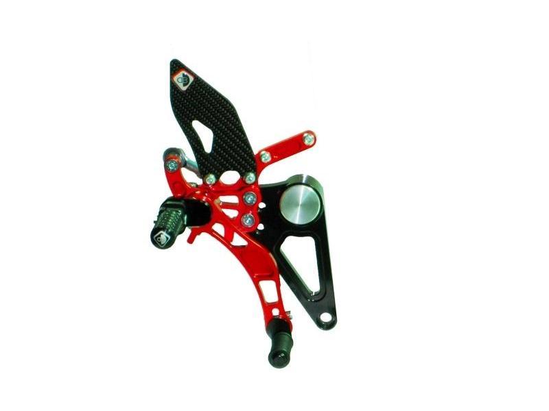 PRM01 - DUCABIKE Ducati Monster S2R/S4R Adjustable Pilot Rearset – Accessories in the Motoraider Motorcycle Aftermarket Accessories and Parts Online Shop