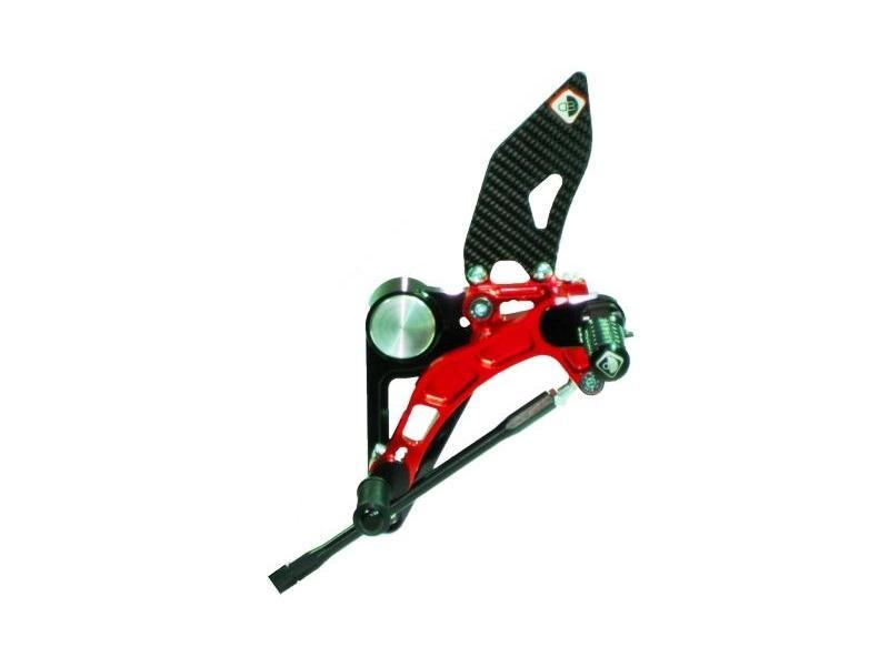 PRM01 - DUCABIKE Ducati Monster S2R/S4R Adjustable Pilot Rearset – Accessories in the Motoraider Motorcycle Aftermarket Accessories and Parts Online Shop