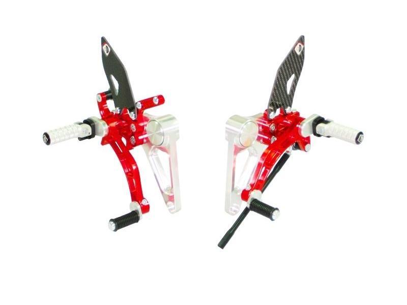 PRM01 - DUCABIKE Ducati Monster S2R/S4R Adjustable Pilot Rearset – Accessories in the Motoraider Motorcycle Aftermarket Accessories and Parts Online Shop