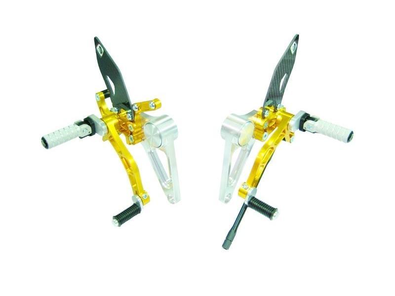 PRM01 - DUCABIKE Ducati Monster S2R/S4R Adjustable Pilot Rearset – Accessories in the Motoraider Motorcycle Aftermarket Accessories and Parts Online Shop