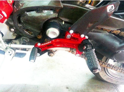PRM01 - DUCABIKE Ducati Monster S2R/S4R Adjustable Pilot Rearset – Accessories in the Motoraider Motorcycle Aftermarket Accessories and Parts Online Shop