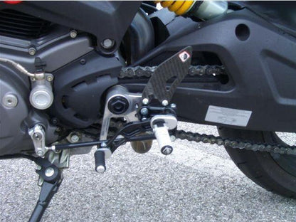 PRM01 - DUCABIKE Ducati Monster S2R/S4R Adjustable Pilot Rearset – Accessories in the Motoraider Motorcycle Aftermarket Accessories and Parts Online Shop